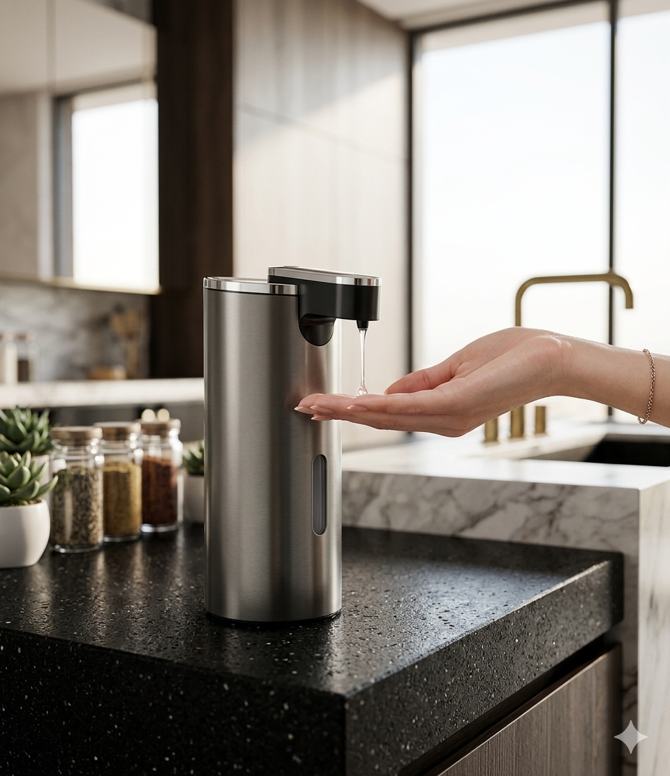 Automatic Soap Dispenser, Touchless Hand Free Soap Dispenser