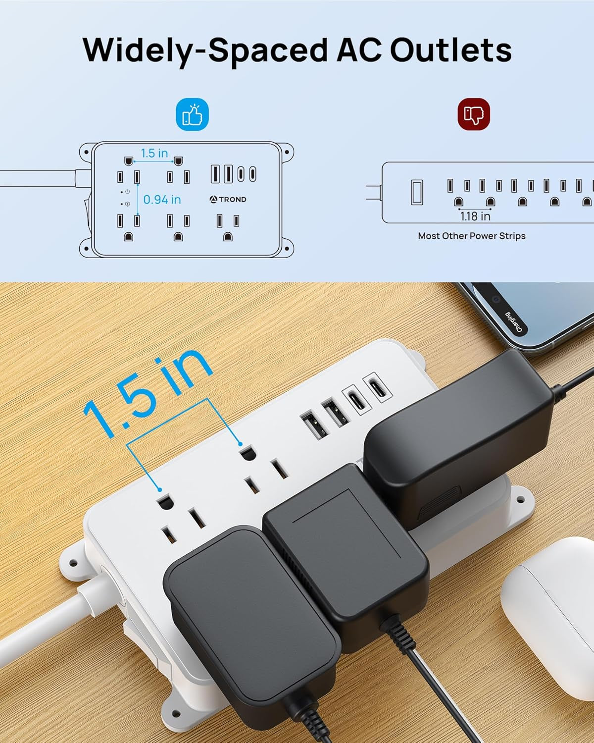 Power Strip with USB
