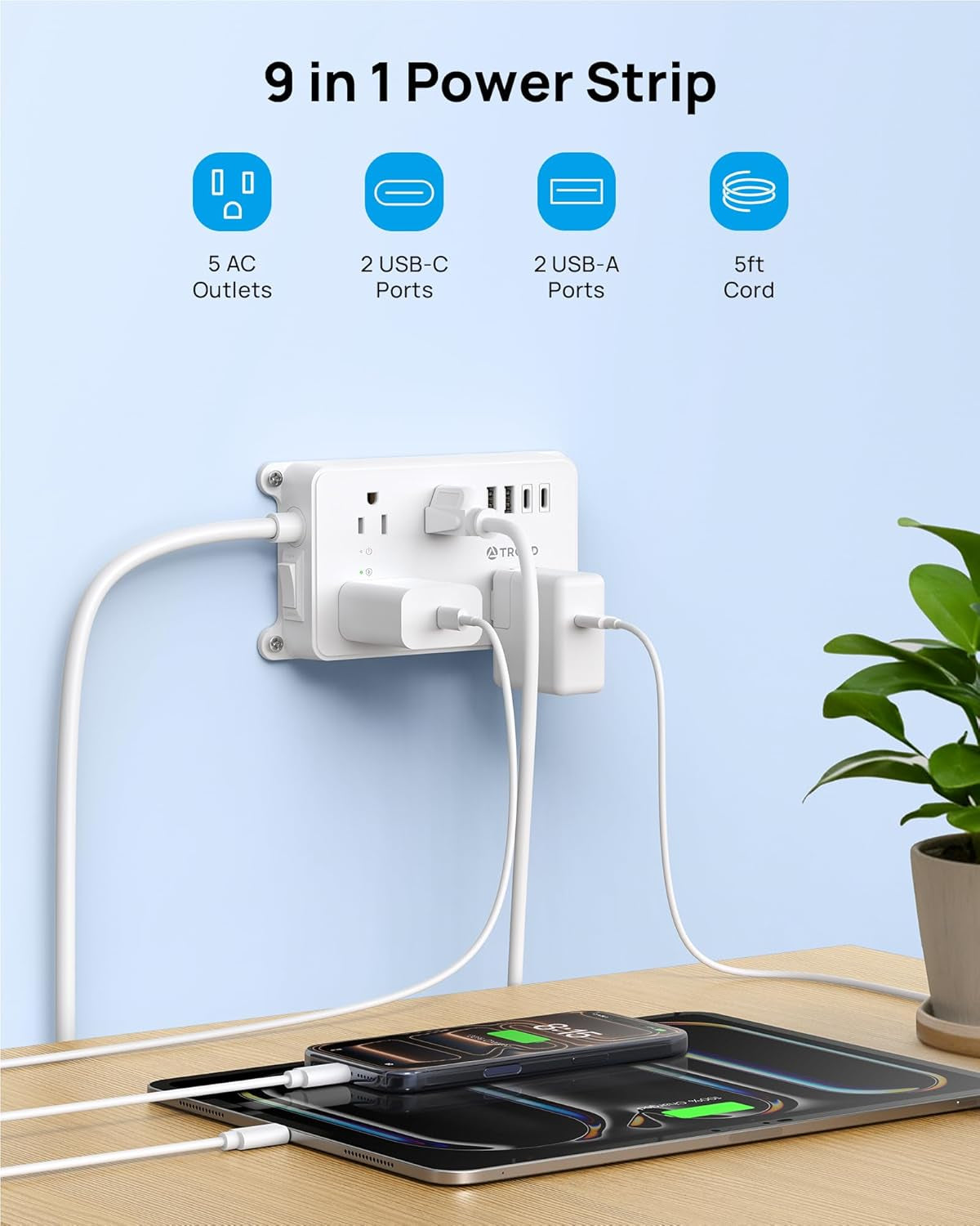 Power Strip with USB