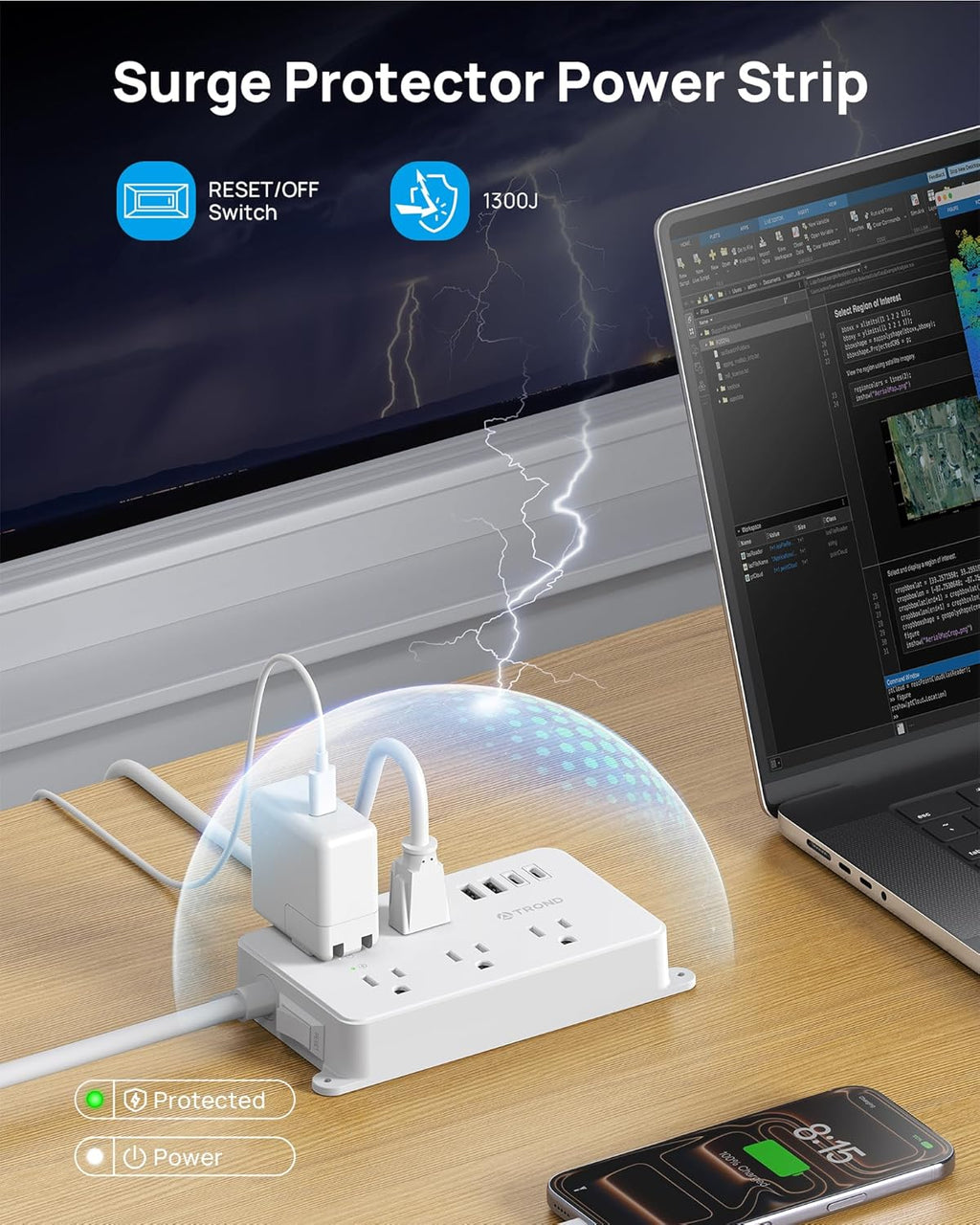 Power Strip with USB