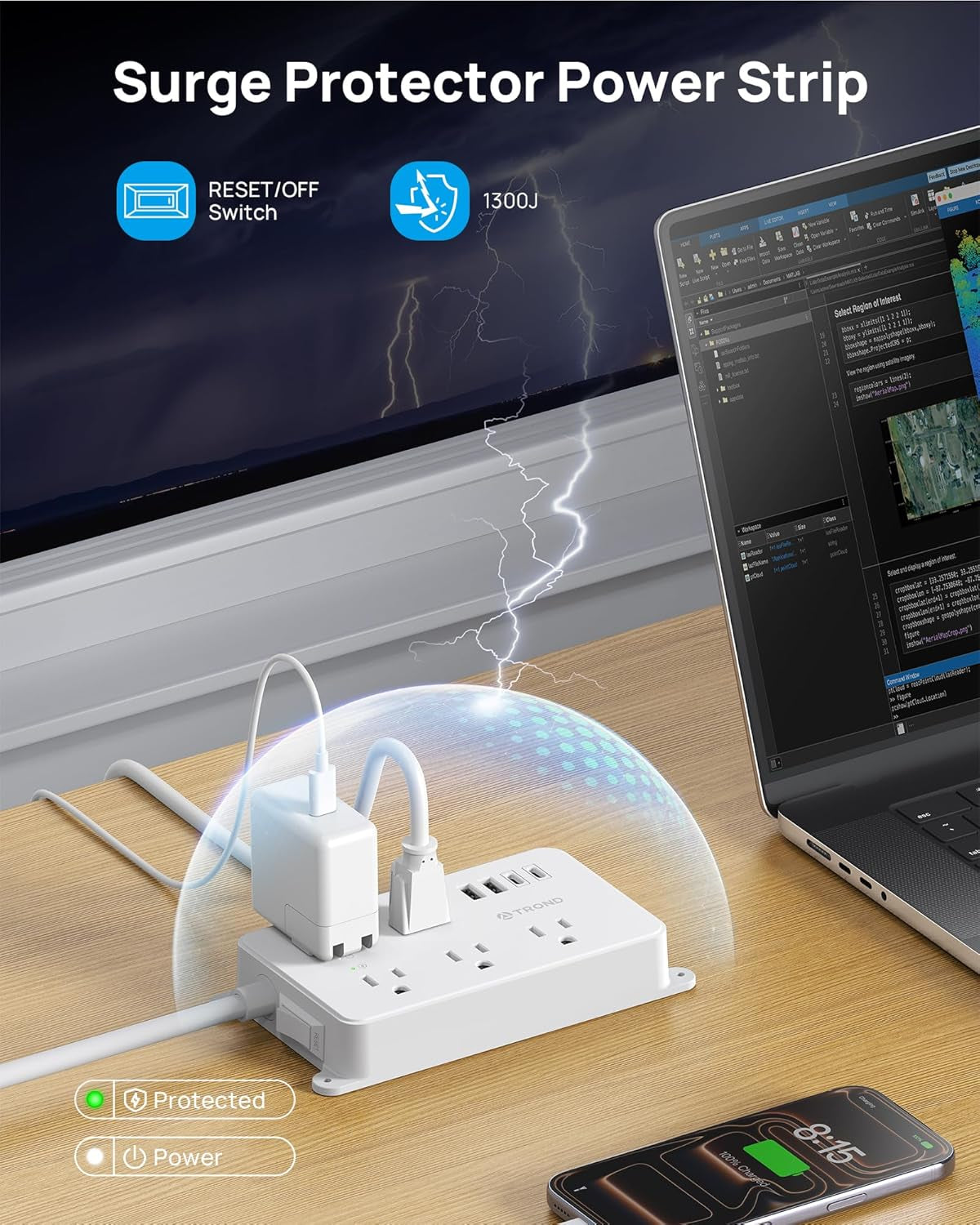 Power Strip with USB